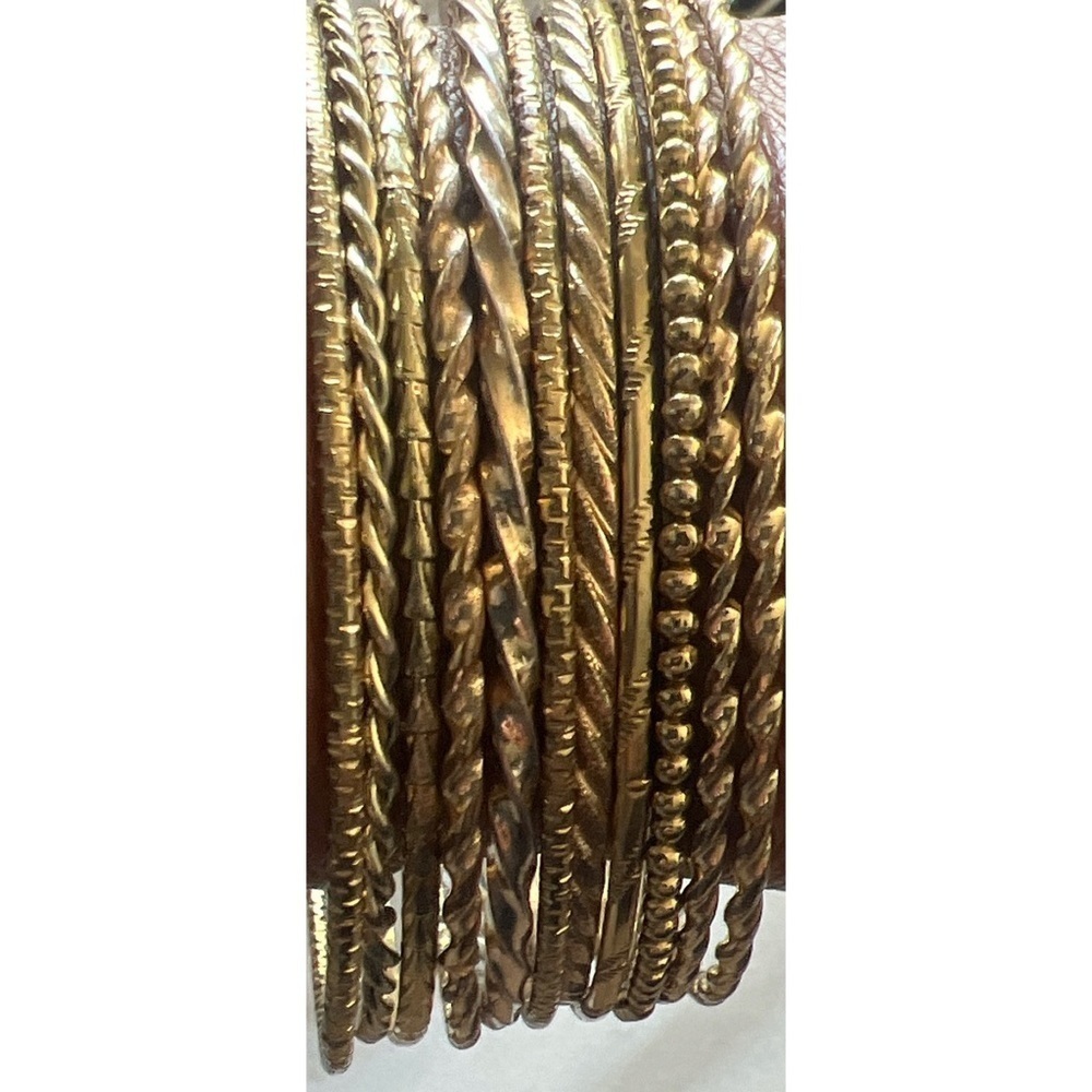 GOLD Tone Bangle Lot